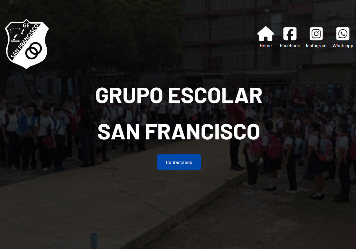 Página Web Instituto